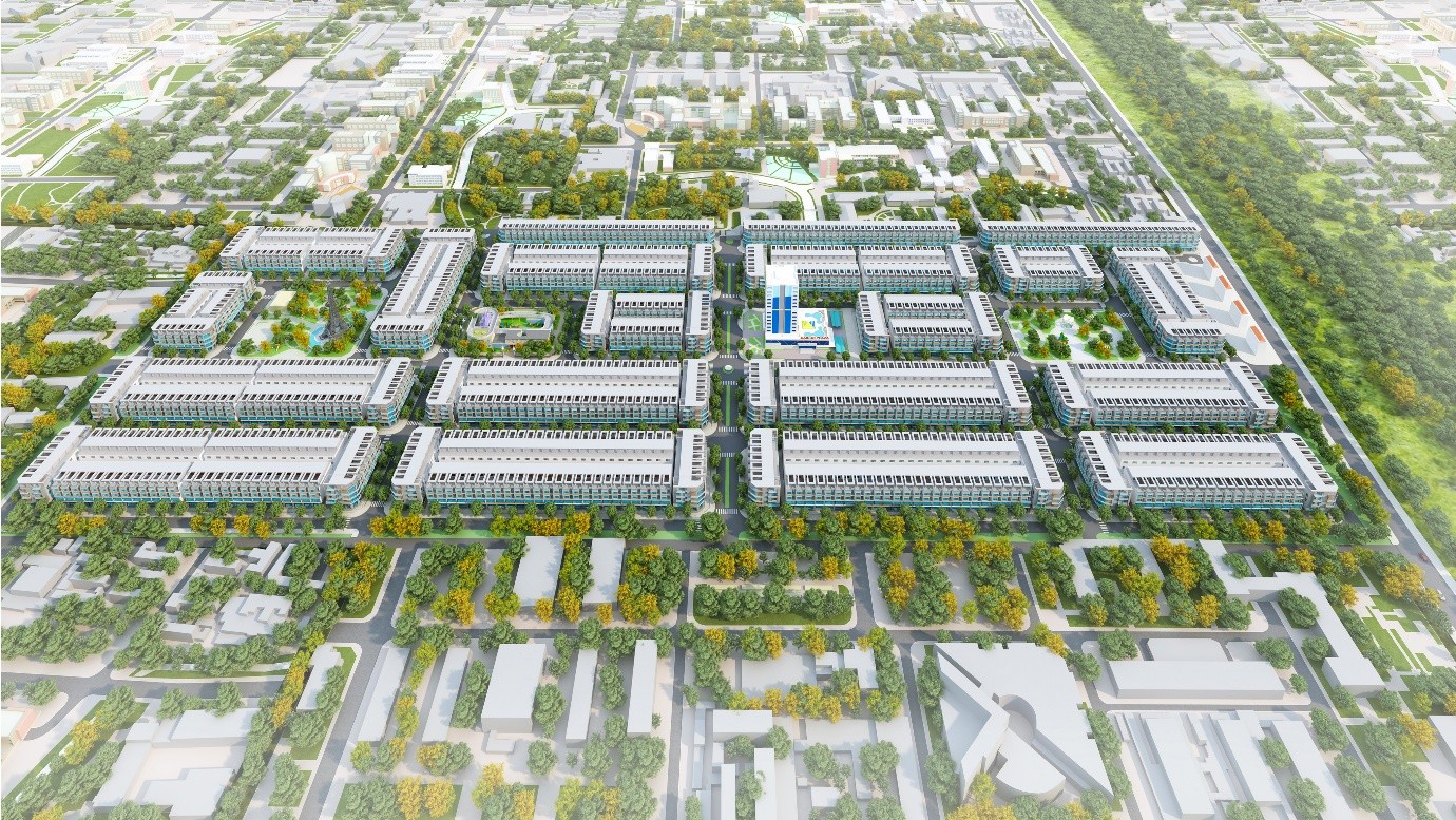 Mặt bằng Khu Nhà Ở Sài Gòn Land 2